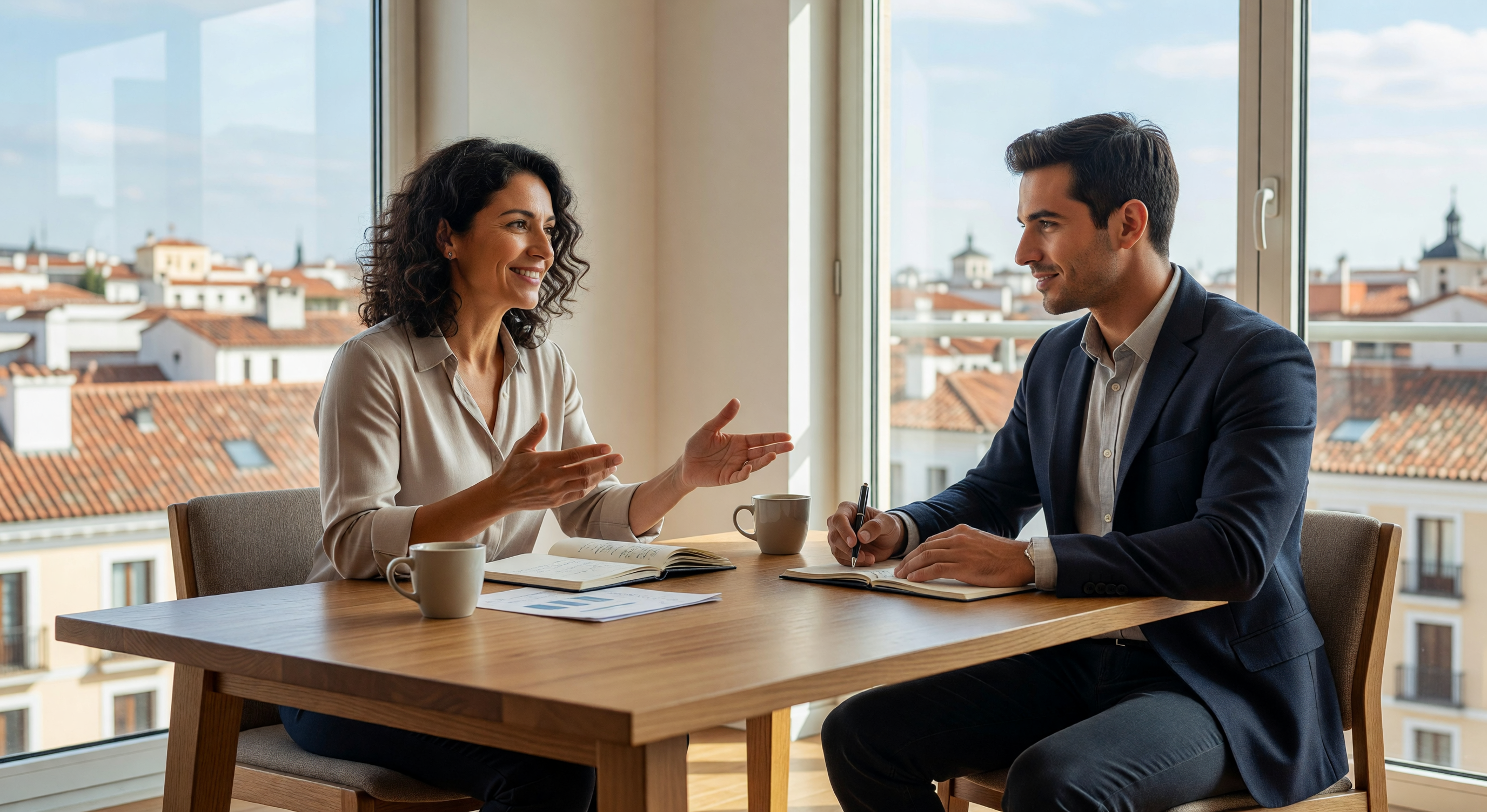 Sesión de coaching individual en Talento y Desarrollo