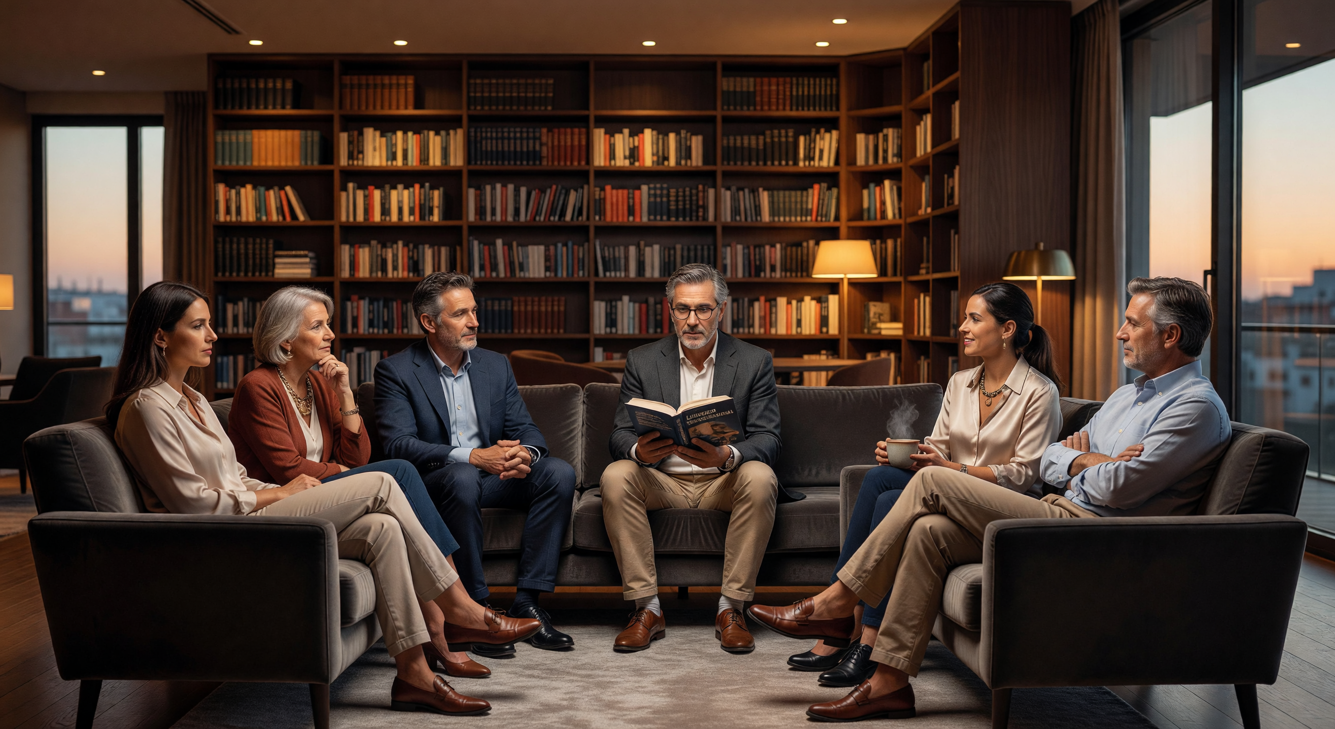 Club de lectura y discusión de libros sobre desarrollo profesional